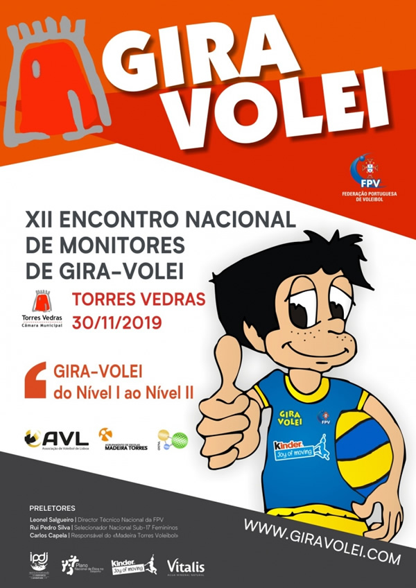 Encontro Nacional de Monitores de Gira-Volei em Torres Vedras