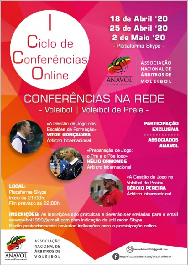 Conferências na Rede - ANAVOL Conferências na Rede - ANAVOL