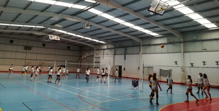 Treino do Centro de Formação AVL