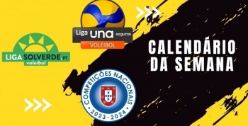 Calendário da semana 10 e 11 fevereiro