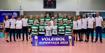 SPORTING VENCE PRIMEIRO JOGO DA CEV CHALLENGE CUP