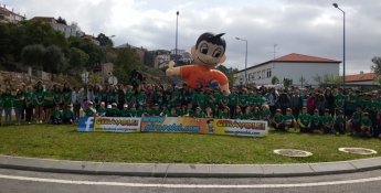 Escola EB1 Vale Mourão (Rio Mouro) adere ao projecto Gira-volei!