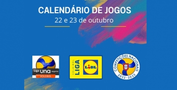 Calendário da Semana 22 e 23 de outubro