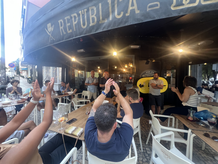 Entrega de diplomas aos árbitros da Associação Voleibol de Lisboa