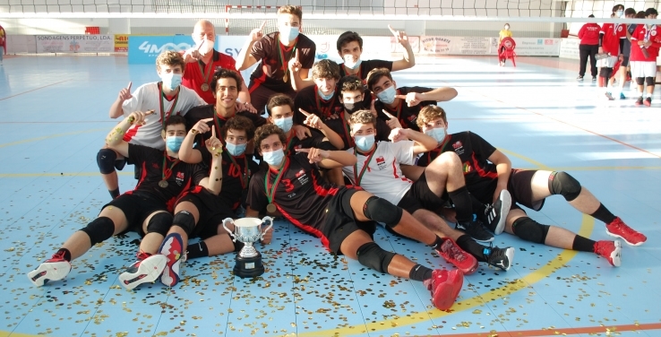CV Oeiras é Campeão Nacional de Juvenis Masculinos 2020|2021
