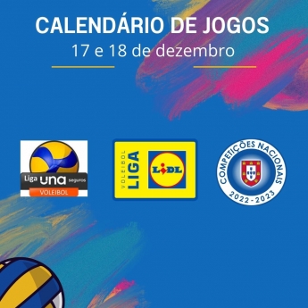 CALENDÁRIO DA SEMANA 17 E 18 DE DEZEMBRO