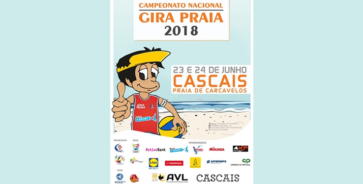 Nacional Gira-Praia em Carcavelos 23 e 24 Junho