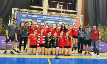 Sport Lisboa e Benfica são Campeãs Nacionais de Cadetes Femininos