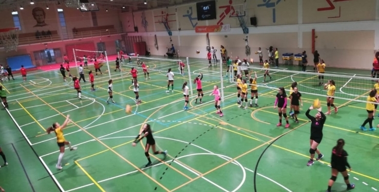 Minivoleibol e Centro de Formação foram destaques no último fim de semana