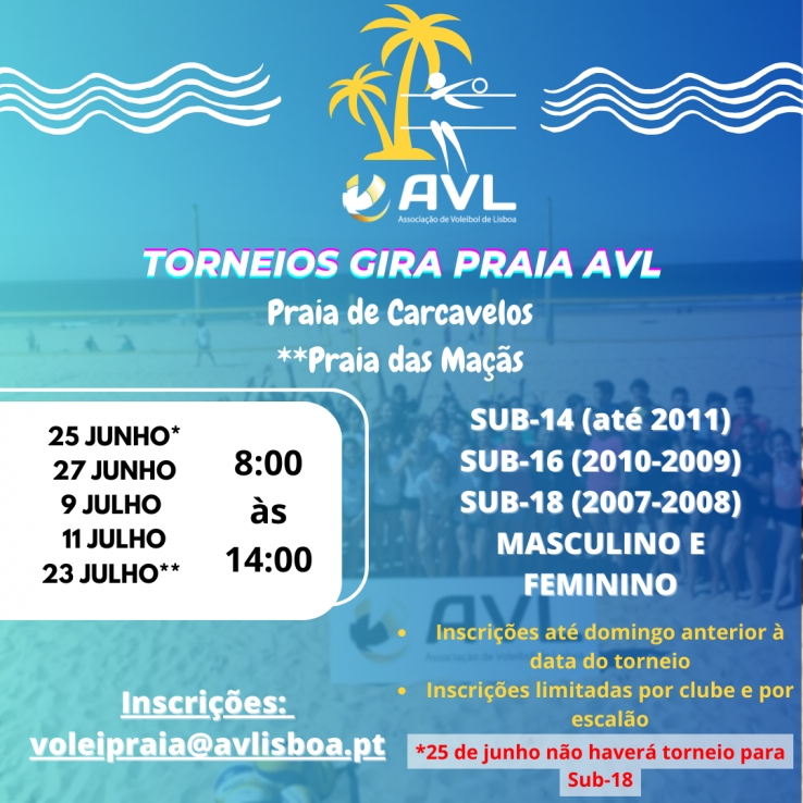 DATA EXTRA TORNEIO GIRA PRAIA AVL