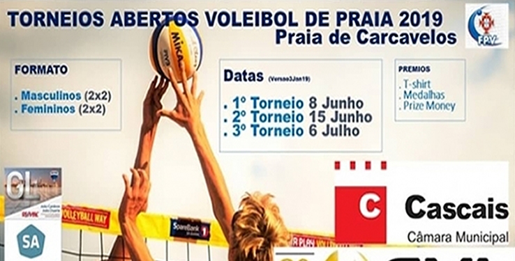 Agenda  Voleibol de Praia da AVL 2019