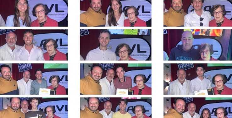 Entrega de diplomas aos árbitros da Associação Voleibol de Lisboa