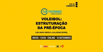 Nova formação de Voleibol