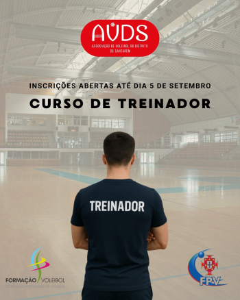 Associação de Voleibol do Distrito de Santarém abre curso de treinadores de Grau I