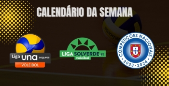 CALENDÁRIO DA SEMANA 28, 29 DE OUTUBRO E 1 DE NOVEMBRO