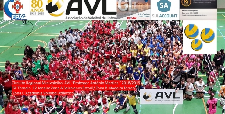 Circuito Regional Minivoleibol AVL- 6º Torneio 12 Janeiro