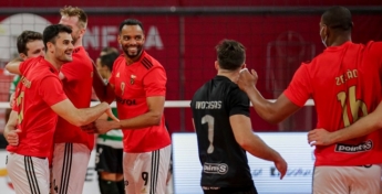 Benfica segue rumo à final dos play-off masculinos